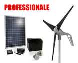 materiale per impianti solari eolici